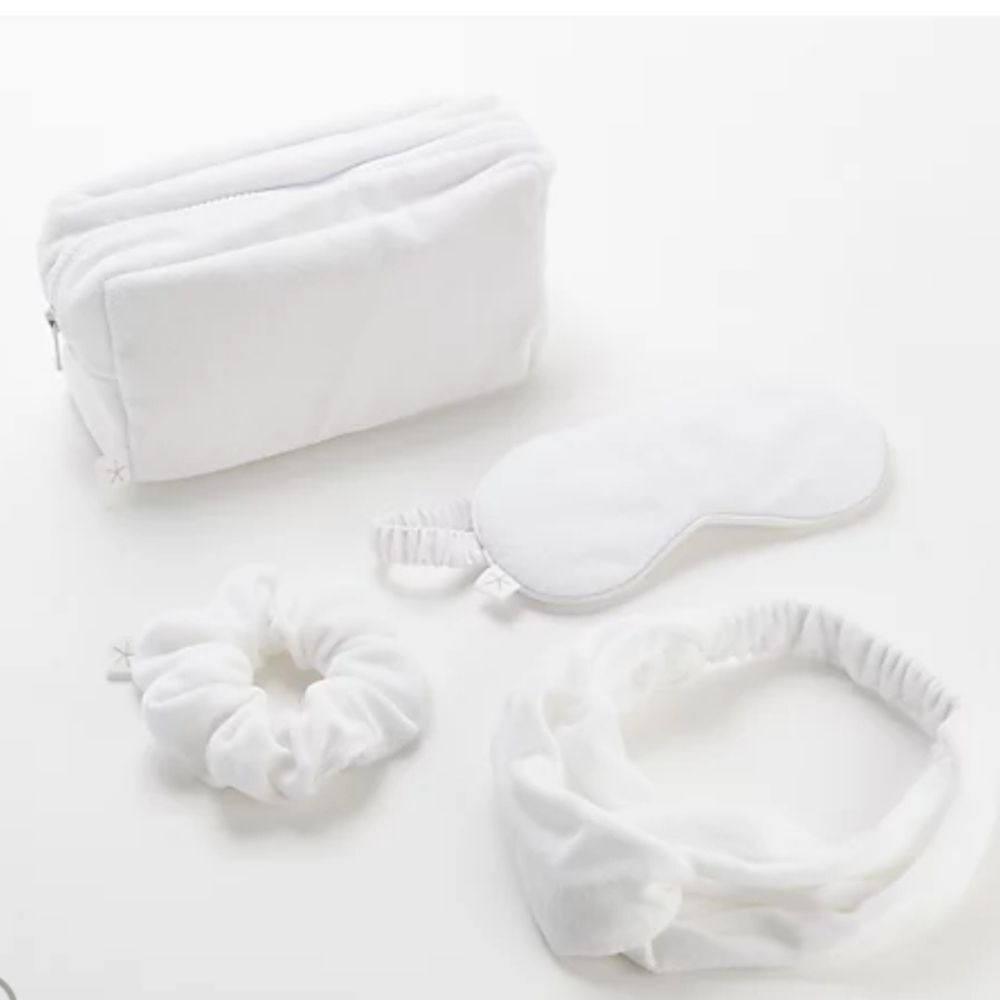 Barefoot Dreams Cozy Terry Resort 3PC Set w/Travel‎ Bag